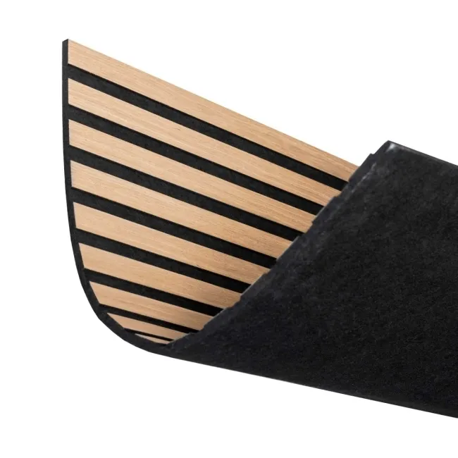 Trepanel Lite® Flexible Smoked Oak Acoustic Wood Wall Panels