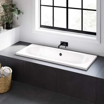 York  1700x750 Round Double Ended Bath