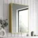 Mia Matt Brass Mirror Cabinet 710x500mm