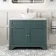 Lucia Midnight Green Vanity with Marble Top & Oval Counter Top Basin 1030mm