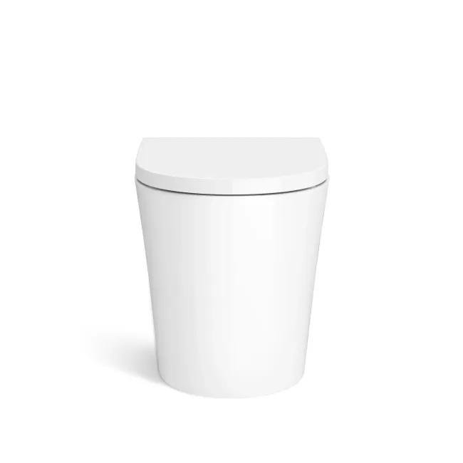 Trent Gloss White Combination Basin Drawer and Boston Toilet 1100mm - Left Handed