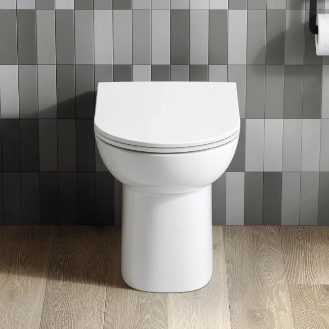 Aruba Rimless Back To Wall Toilet With Slim Soft Close Seat