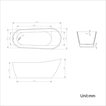 1700 Freestanding Bath