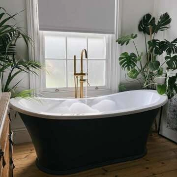 Trent Brushed Brass  Freestanding Bath Shower Mixer Tap