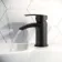 Severn Matt Black Cloakroom Basin Mixer Tap