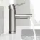 Alyn Brushed Stainless Steel Basin Mixer Tap
