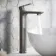 Glen Gunmetal Grey High Rise Basin Mixer Tap