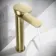 Avill Brushed Brass High Rise Basin Mixer Tap