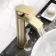 Spey Brushed Brass High Rise Basin Mixer Tap
