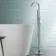 Trent Chrome Freestanding Bath Shower Mixer Tap