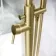 Selma Brushed Brass Freestanding Bath Shower Mixer Tap