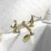 Beauly Traditional Brushed Brass Bath Filler
