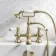 Beauly Traditional Brushed Brass Bath Shower Mixer Tap