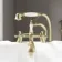 Bray Traditional Brushed Brass Bath Shower Mixer Tap