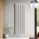 Marbella White Double Oval Panel Radiator 1800x600mm