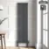 Athens Anthracite Double Column Vertical Traditional Radiator 1800x470mm