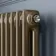 Athens Antique Gold Double Column Vertical Traditional Radiator 1800x380mm