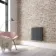 Faro Anthracite Double Flat Panel Horizontal Radiator 600x560mm