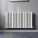 Marbella White Double Oval Panel Radiator 600x1020mm