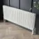 Athens White Triple Column Horizontal Traditional Radiator 600x1415mm