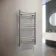 Barcelona Chrome Straight Heated Towel Rail 1000x500mm