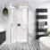 Vienna Easy Clean 8mm Hinged Shower Door 1100mm