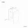 Copenhagen Easy Clean 8mm Wet Room Shower Glass Panel 800mm