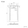 Sydney Low Profile Rectangular Gloss White Stone Shower Tray 1500x800mm