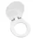 Enid Traditional Gloss White Wooden Soft Close Toilet Seat