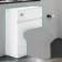 Foster Gloss White Back To Wall Toilet Unit 600mm