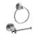 Eleanor Chrome Toilet Roll Holder & Towel Ring