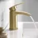 Severn Brushed Brass Basin & Shower Bath Mixer Tap Set