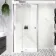 Vienna Easy Clean 8mm Hinged Shower Enclosure 1000x800mm