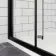 London Matt Black 6mm Bifold Shower Enclosure 1000x760mm