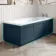Traditional Navy Blue Wooden Bath Panel Pack 1700x680mm