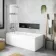 Dover 1700x750 Keyhole Shower Bath & 6mm Easy Clean Screen