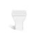 Atlanta Back To Wall Toilet With Soft Close Slim Seat