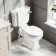 Hudson Traditional Close Coupled Toilet With Soft Close Seat