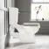 Hudson Traditional Close Coupled Toilet With Chalk White Wooden Seat