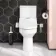 Denver Rimless Comfort Height Close Coupled Toilet With Smart Bidet Seat