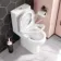 Denver Rimless Comfort Height Close Coupled Toilet & Pedestal Basin Set
