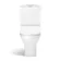 Atlanta Fully Back to Wall Close Coupled Corner Toilet With Soft Close Slim Seat