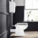 Hudson Traditional Toilet With Low-Level Cistern and Cotton White Wooden Seat