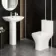 Atlanta Close Coupled Toilet & Pedestal Basin Set
