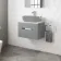 Avon Stone Grey Wall Hung Drawer with Marble Top 600mm - Excludes Counter Top Basin