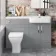 Harper Stone Grey Combination Vanity Basin and Atlanta Toilet 1200mm - Right Handed