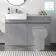 Foster Stone Grey Basin Vanity with Marble Top & Back To Wall Unit 1200mm