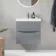 Austin Stone Grey Wall Hung Basin Drawer Vanity 600mm