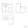 Mersey Gloss White Combination Vanity Basin and Miami Toilet 1000mm