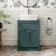 Milos Mystic Green Vanity with Troy Basin 600mm - Chrome Handles